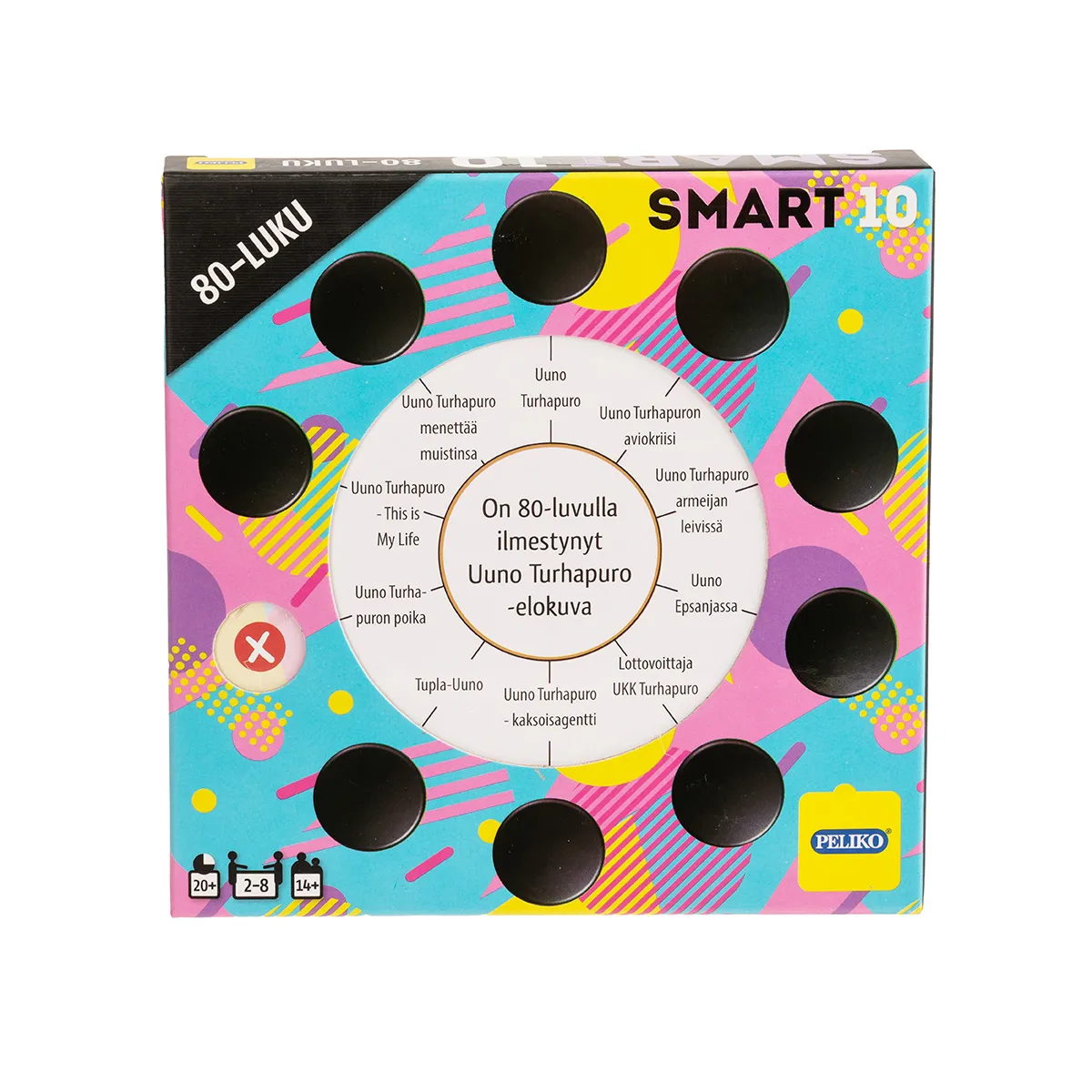 Peliko Smart10 domande anni 80 espansione quiz finlandese