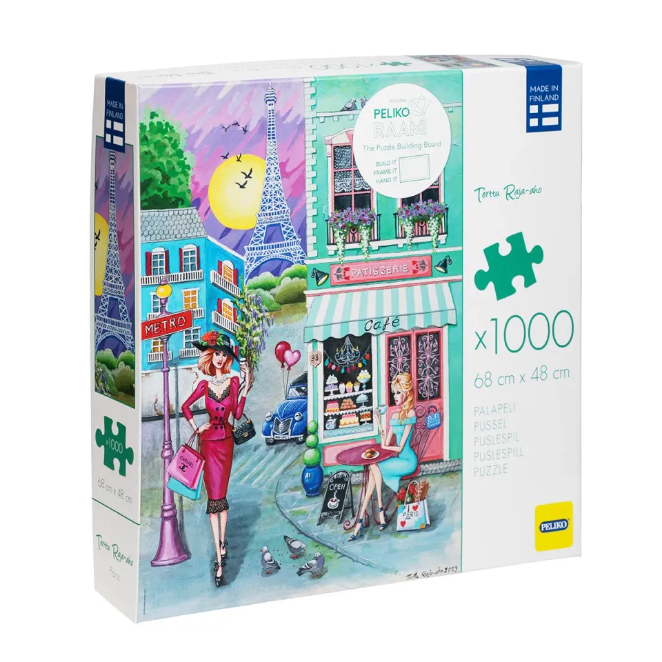 Peliko Terttu Raja-aho Pariisi puzzle 1000 pezzi Parigi