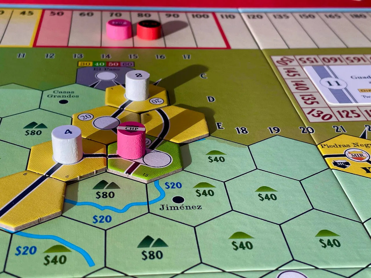 All-Aboard Games 1822MX gioco da tavolo ferroviario Messico