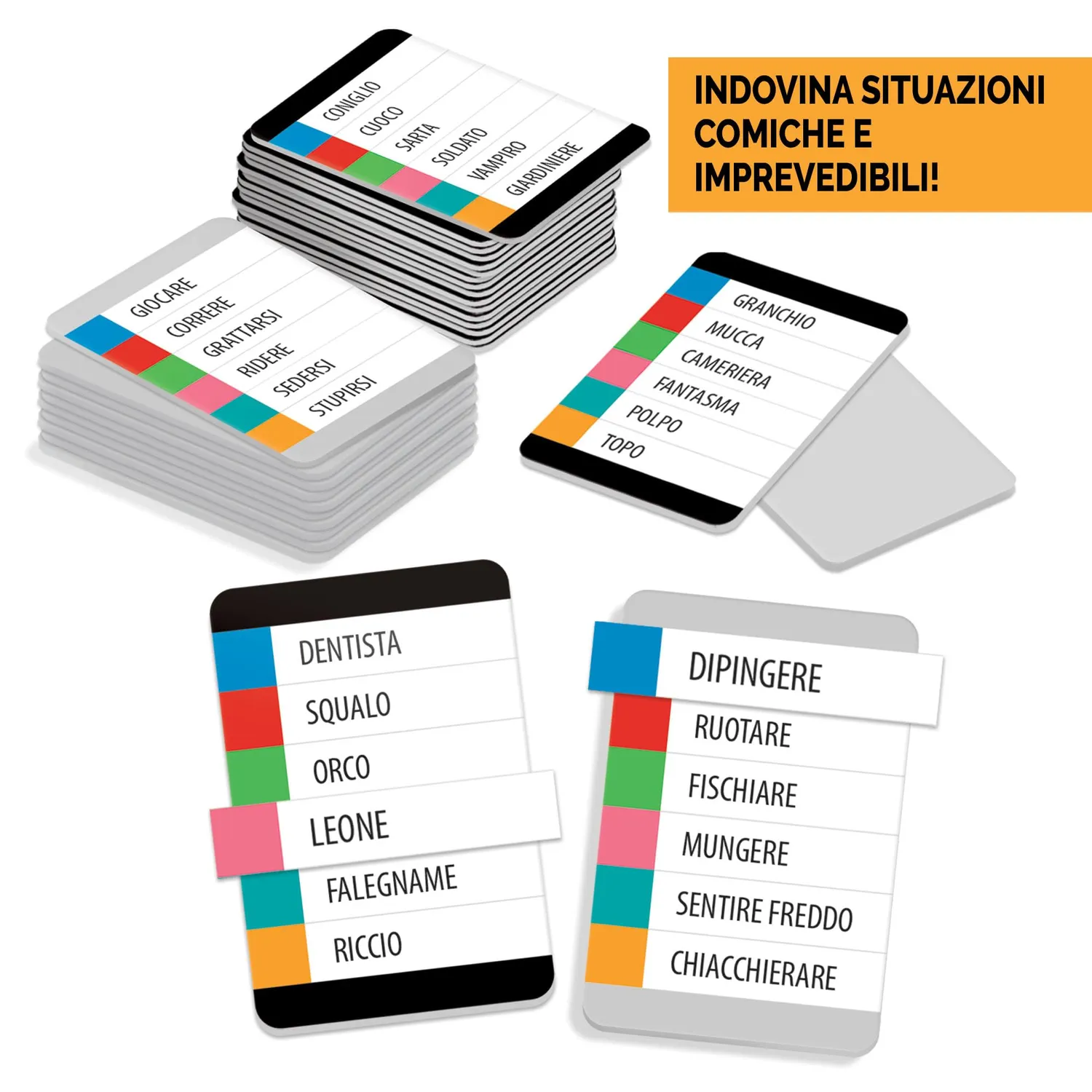 Ludic Smimando Nuova Edizione gioco mimo situazioni assurde
