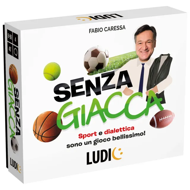 Ludic Senza Giacca Sport e Dialettica gioco di società 4-8