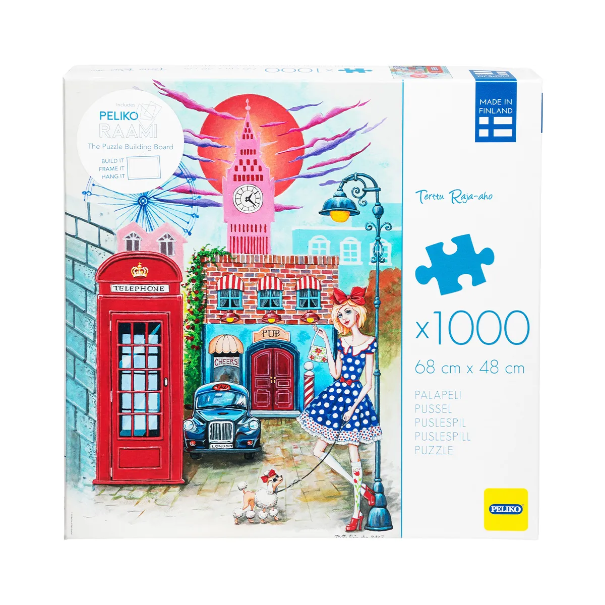 Peliko Terttu Raja-aho Lontoo puzzle 1000 pezzi 68x48