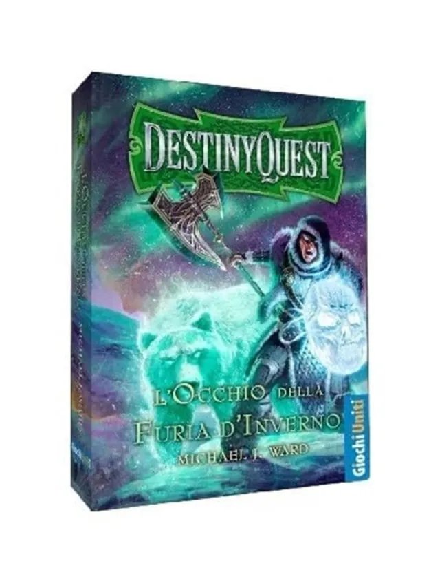 Giochi Uniti DestinyQuest Occhio Furia Inverno libro game