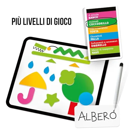 Ludic Saltaidea IT57311 party game pensiero laterale 3-4 giocatori