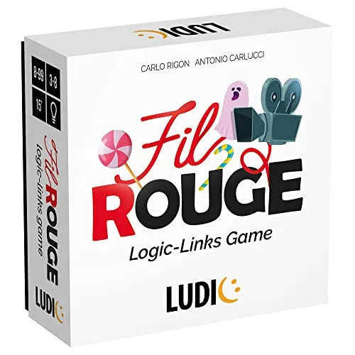 Ludic Fil Rouge gioco da tavolo legami logici 3-8 giocatori