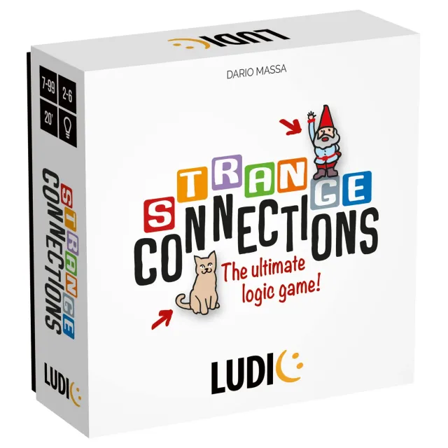 Ludic Strange Connections gioco di società logico 2-6 giocatori