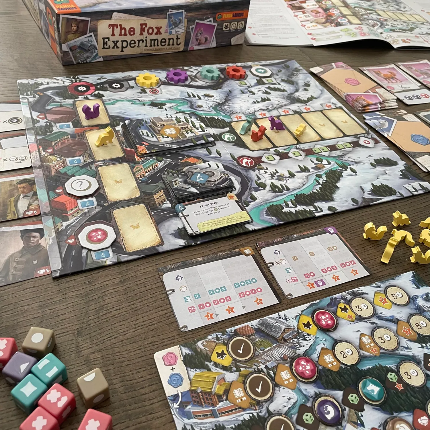 Giochi Uniti The Fox Experiment GU810 gioco da tavolo edizione italiana