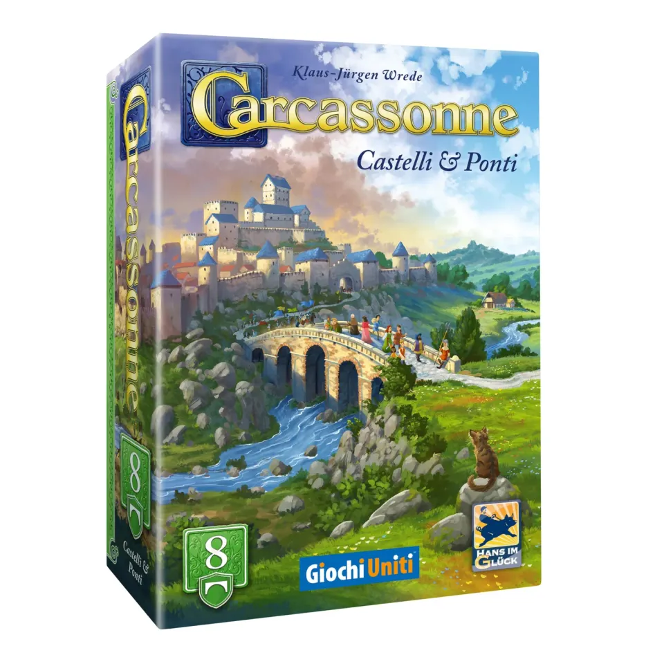 Giochi Uniti Carcassonne Revival Castelli e Ponti 8 espansione italiana