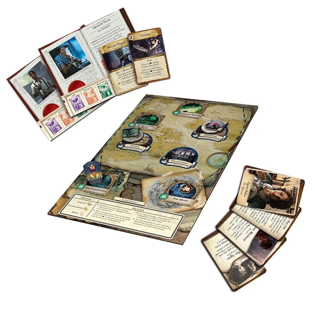 Giochi Uniti Eldritch Horror Maschere di Nyarlathotep espansione