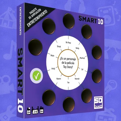 SD Games Smart 10 Intrattenimento espansione 50 carte