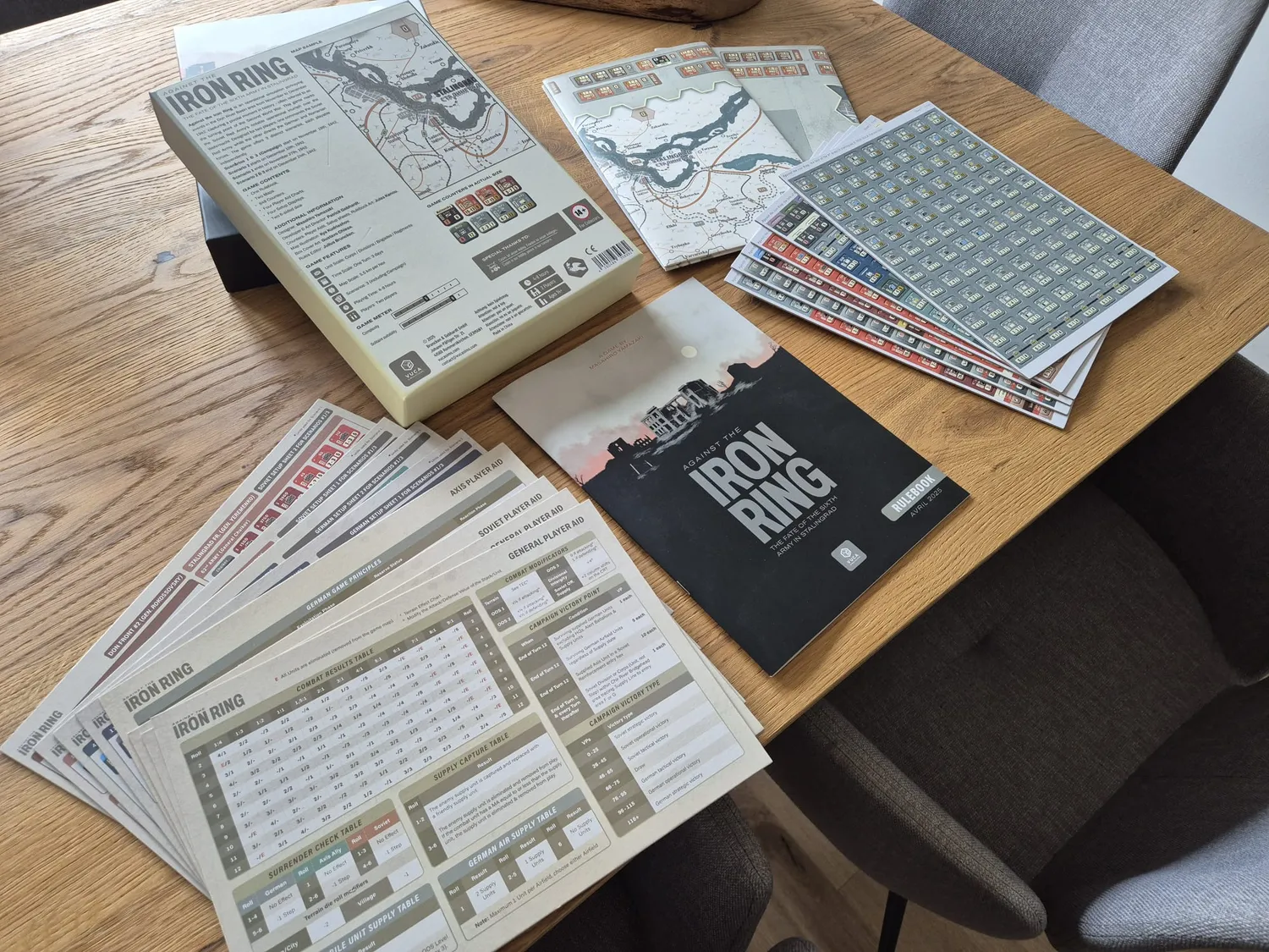 VUCA Against the Iron Ring wargame Stalingrado