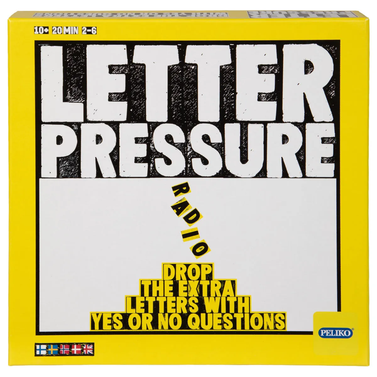 Peliko Letter Pressure gioco di parole party 18 tessere