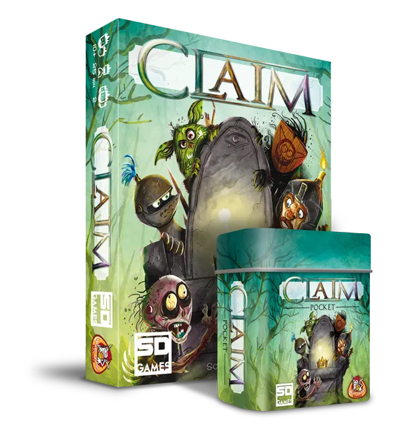 SD Games Claim Pocket gioco di carte 2 giocatori