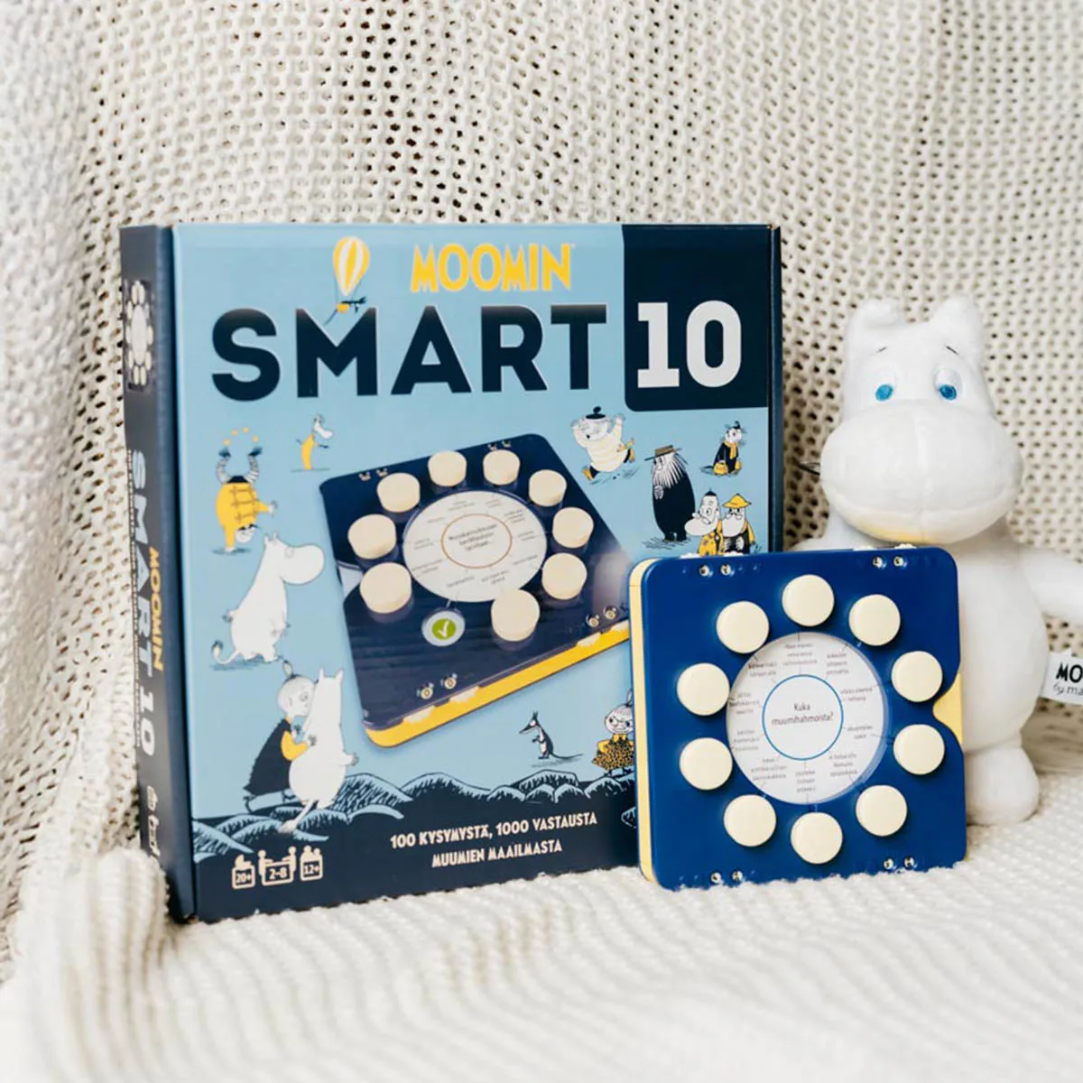 Peliko Smart10 Muumi gioco quiz Mumin 80 anni
