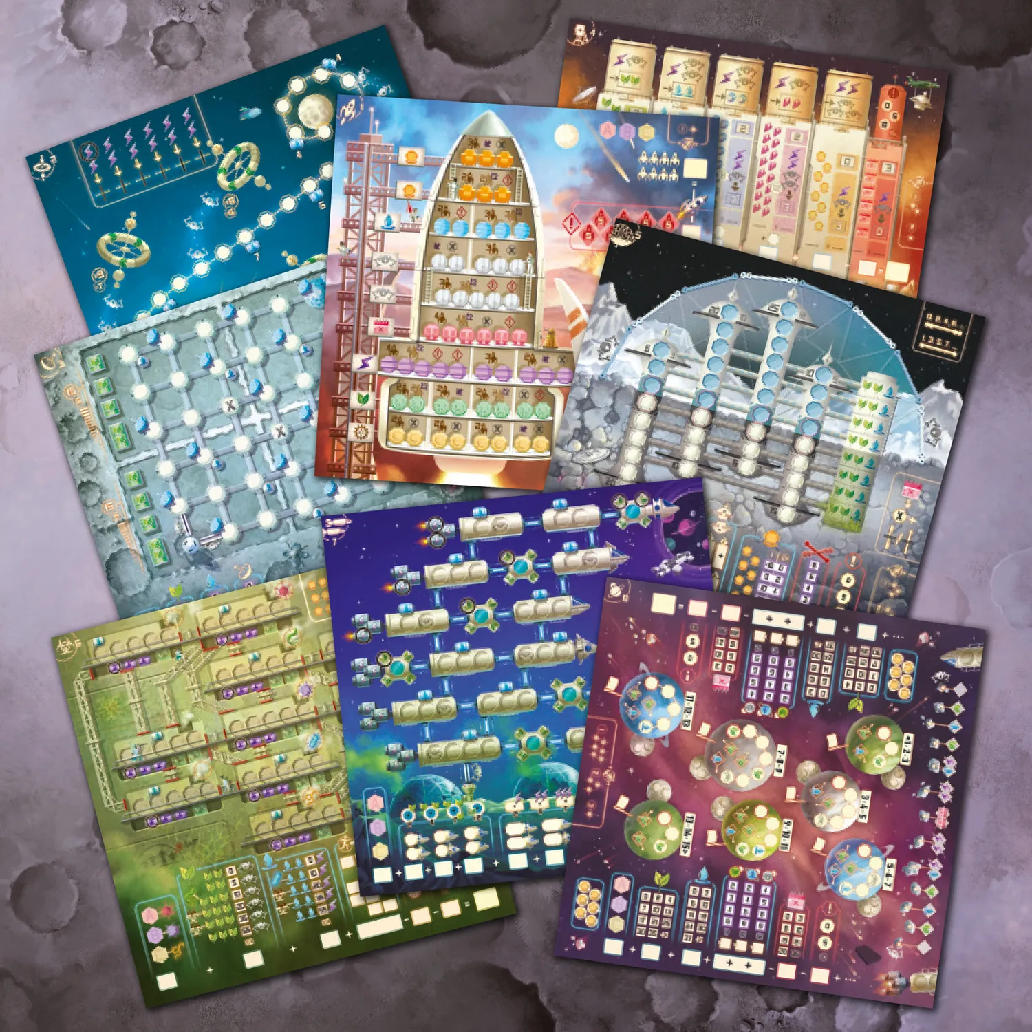 SD Games Welcome to the Moon gioco roll write spazio