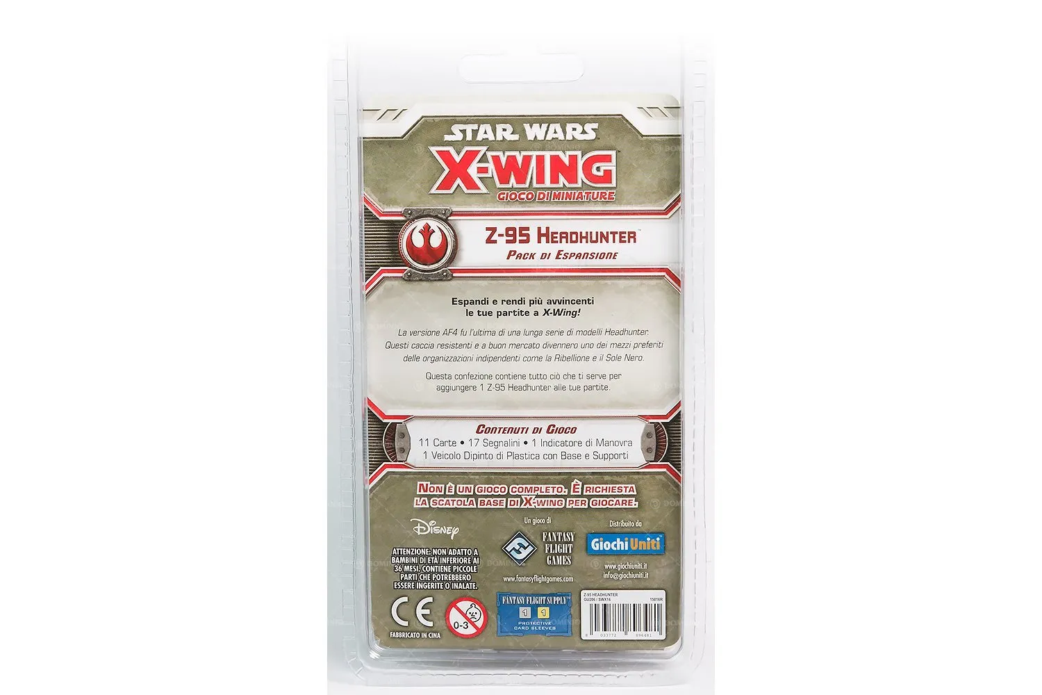Star Wars X-Wing Z-95 Headhunter espansione miniature