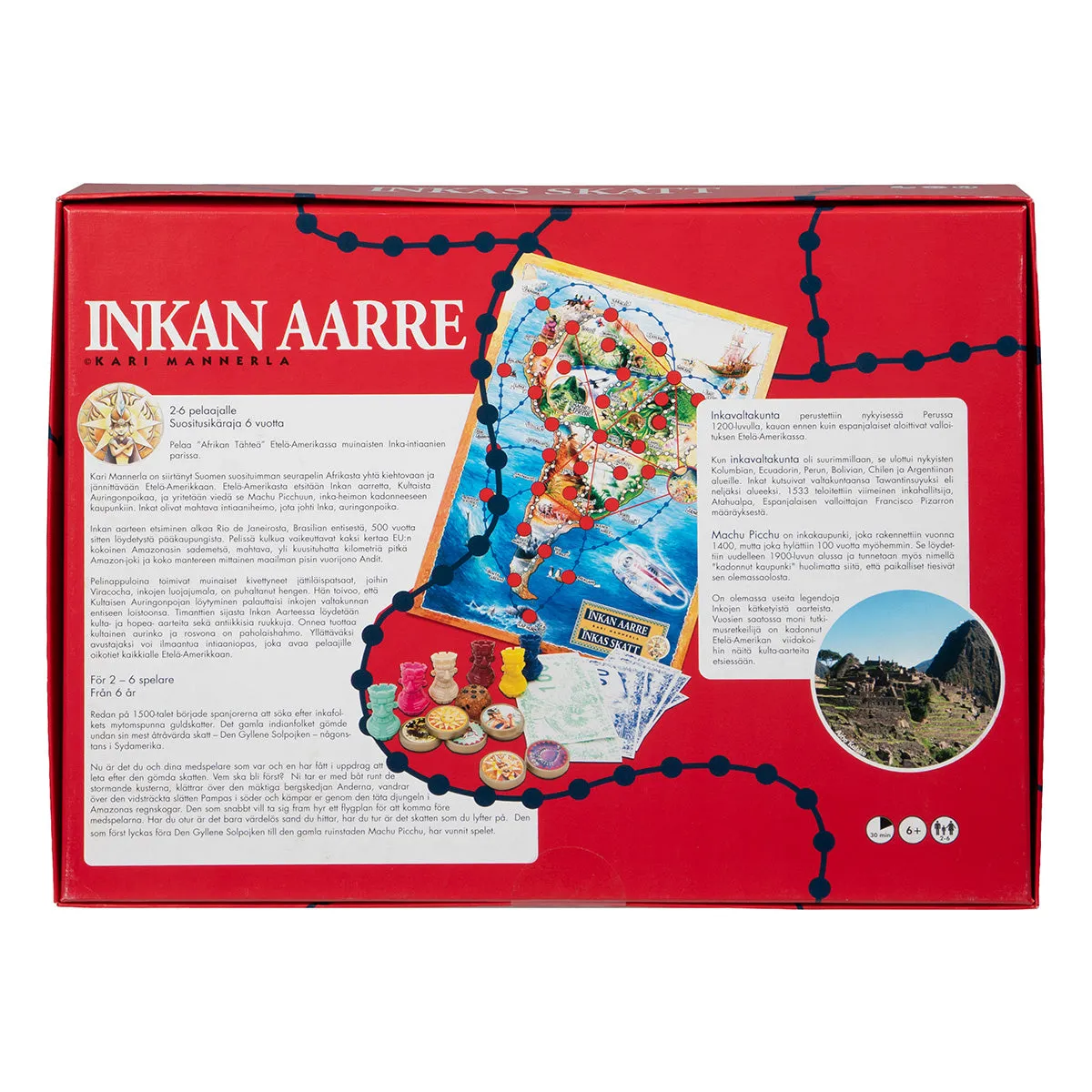 Peliko Inkan Aarre Deluxe gioco da tavolo famiglia