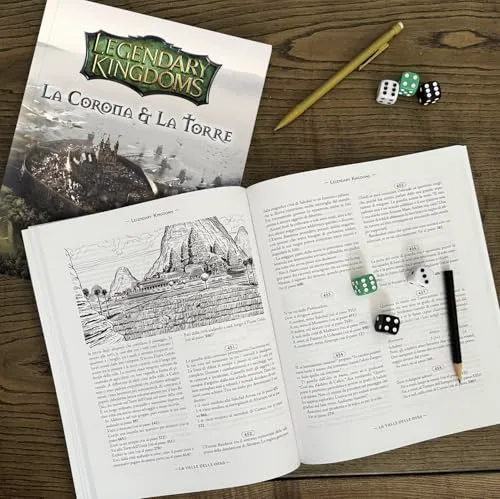 Giochi Uniti Legendary Kingdoms La Corona e La Torre librogame italiano