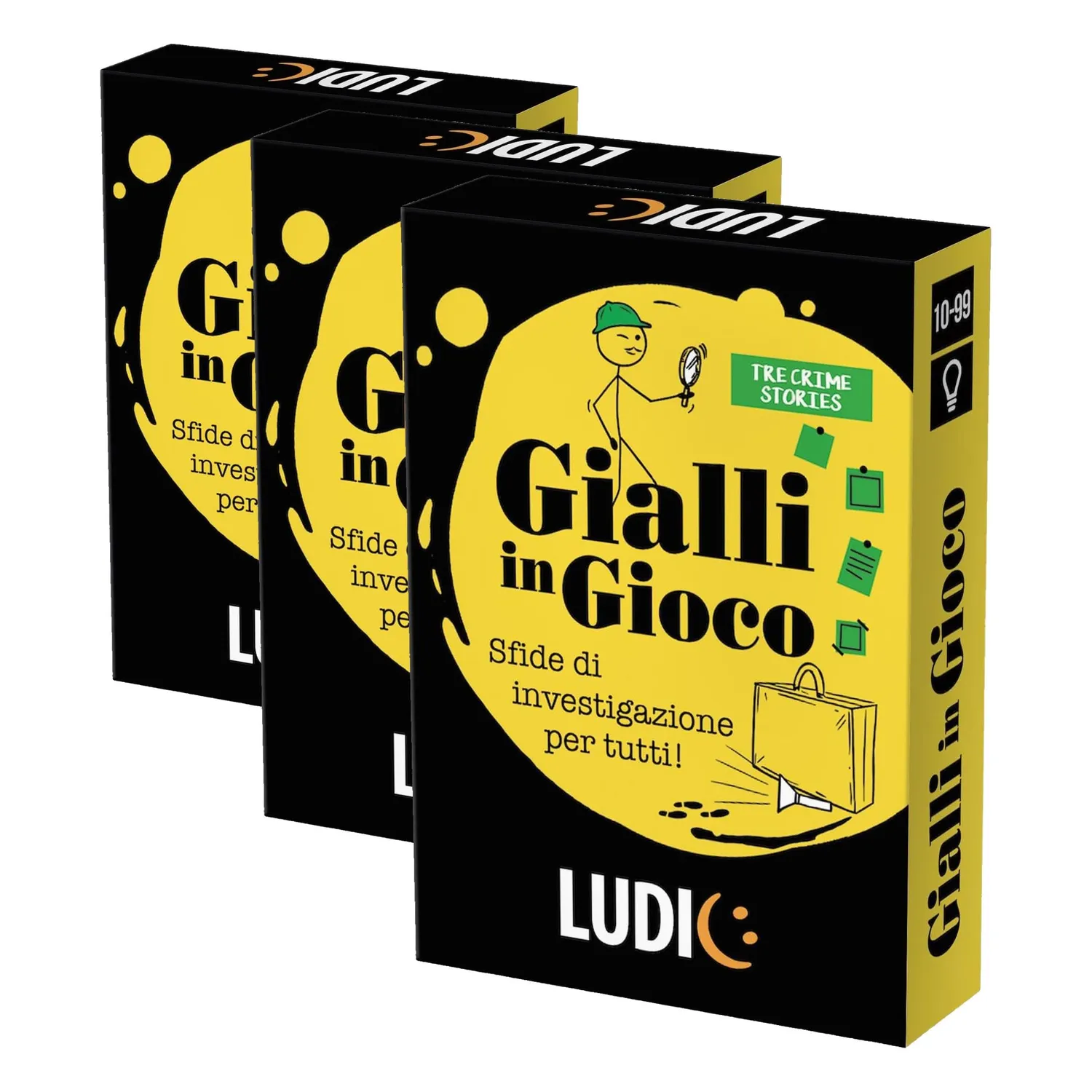 Ludic Gialli in Gioco 10 Crime Stories gioco carte investigativo