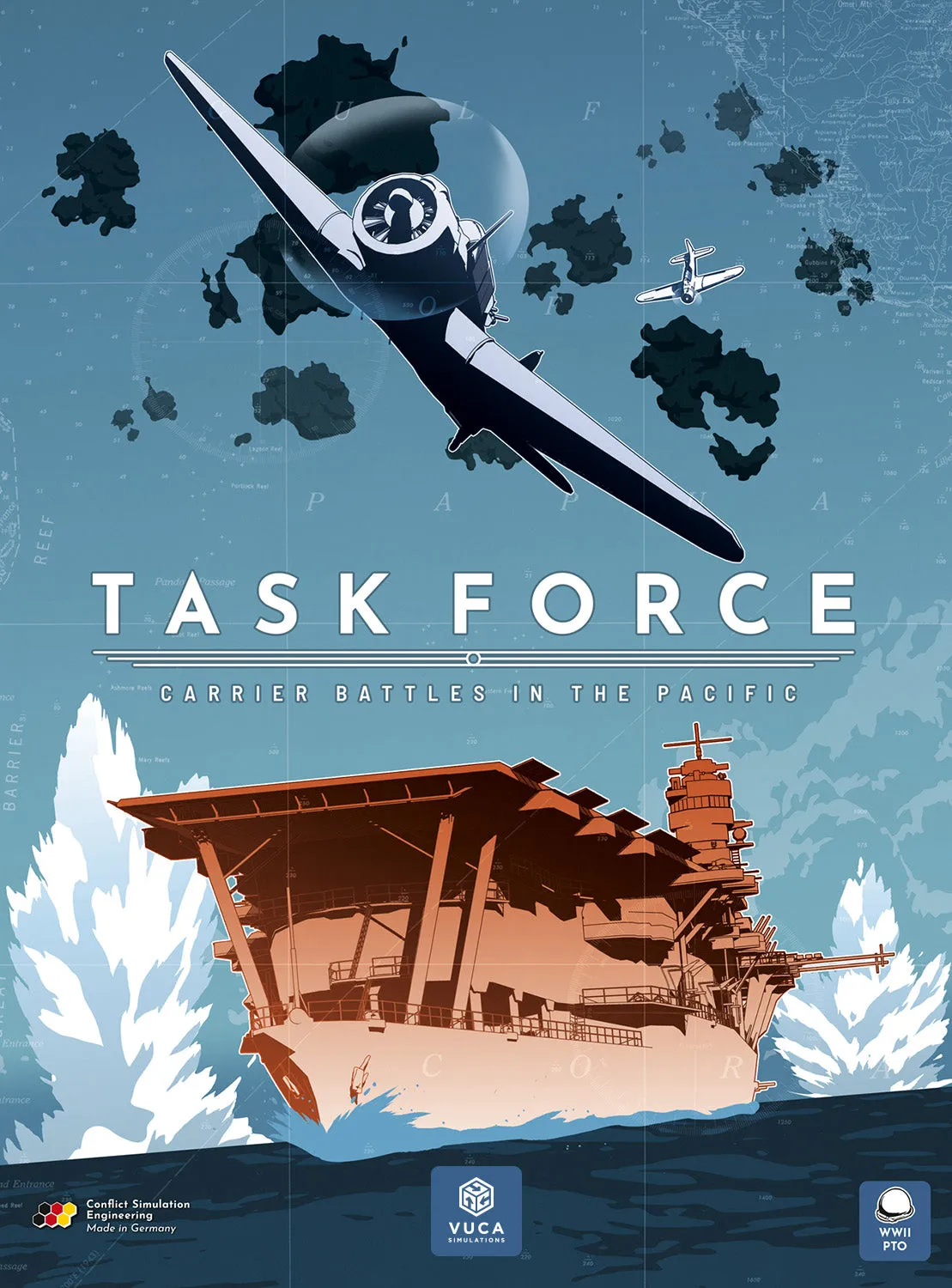 VUCA Simulations Task Force Pacific wargame navale portaerei
