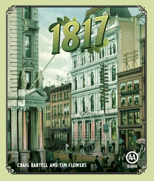 All-Aboard Games 1817 gioco da tavolo edizione International