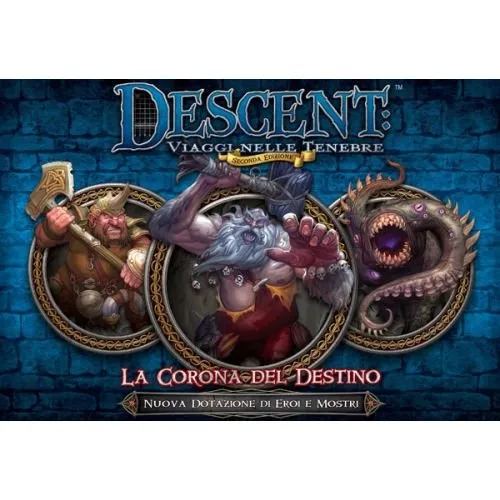 Giochi Uniti Descent La Corona del Destino espansione 2ª edizione