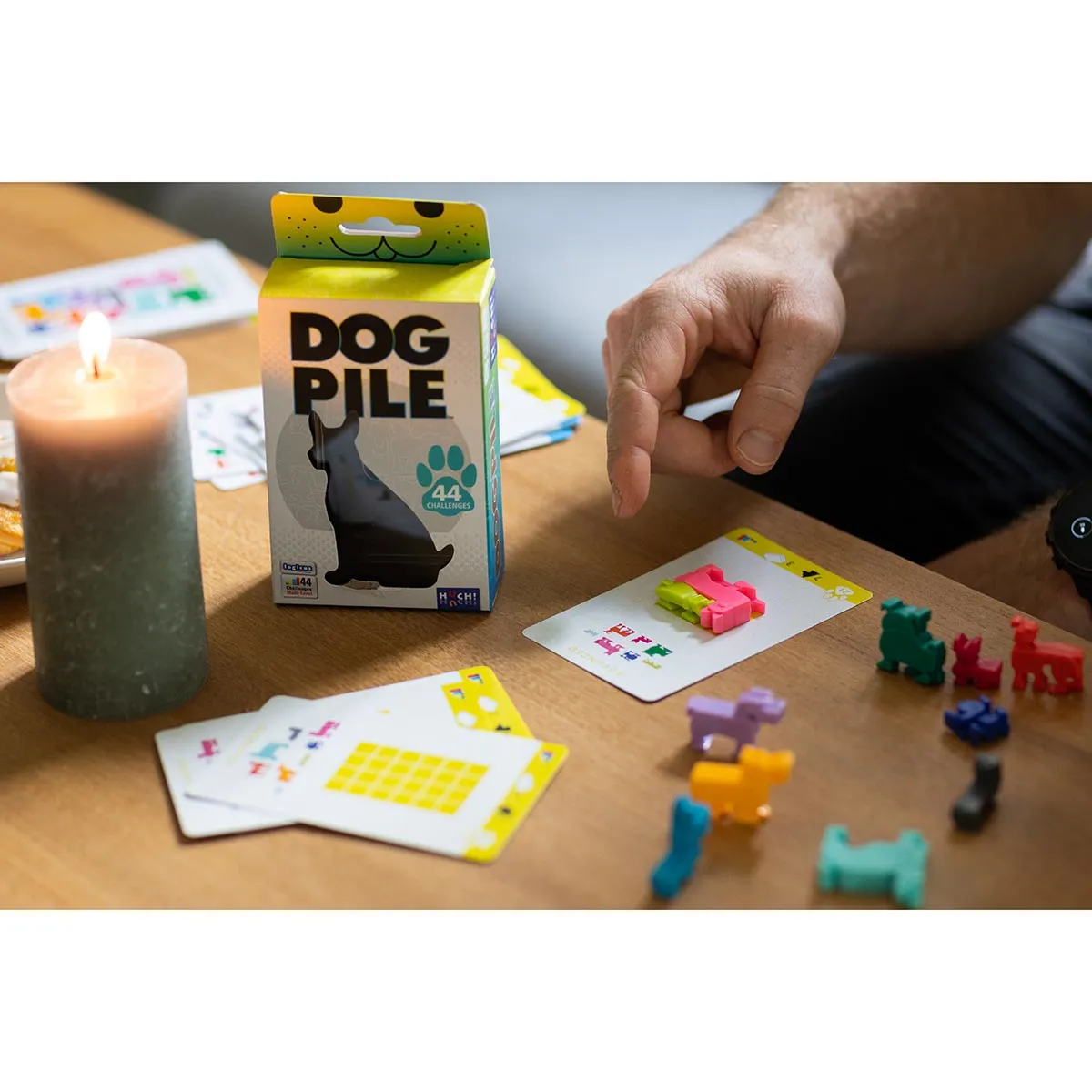 Peliko Dog Pile gioco puzzle 44 sfide cani