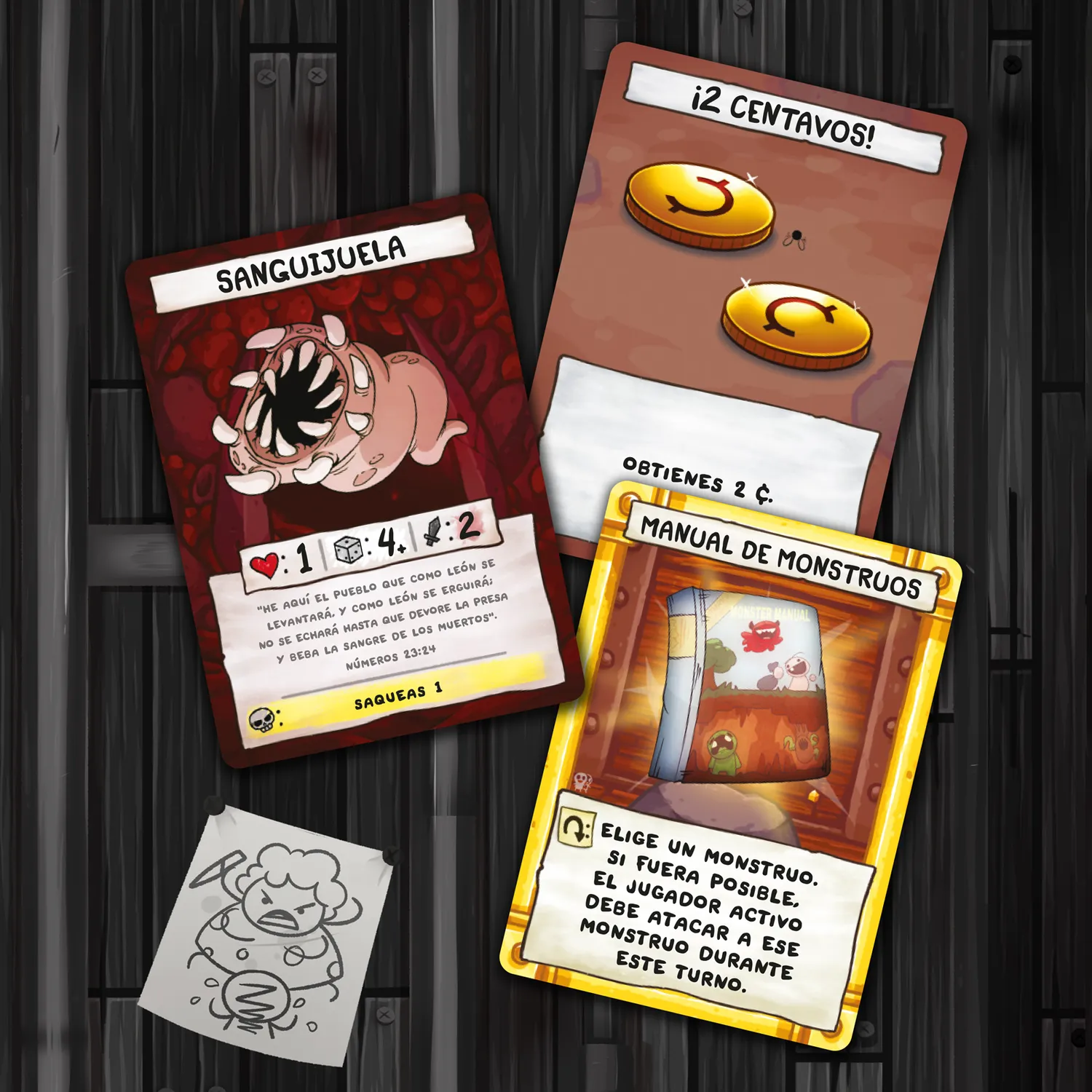 SD Games Binding of Isaac Four Souls carte 2edizione