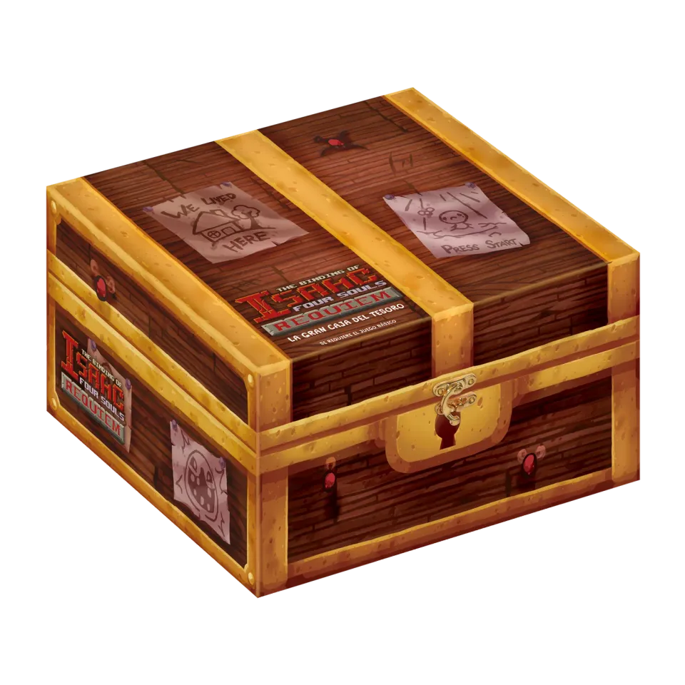 SD Games Isaac Four Souls Requiem scatola tesoro espansione