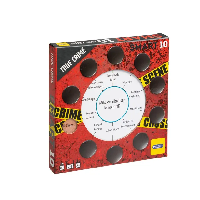 Peliko Smart10 True Crime espansione quiz 50 carte