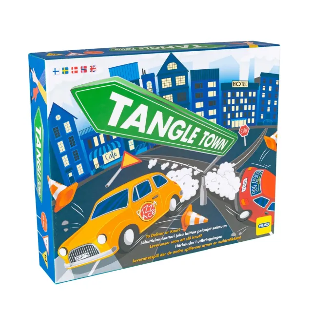 Peliko Tangle Town gioco da tavolo consegne cooperativo