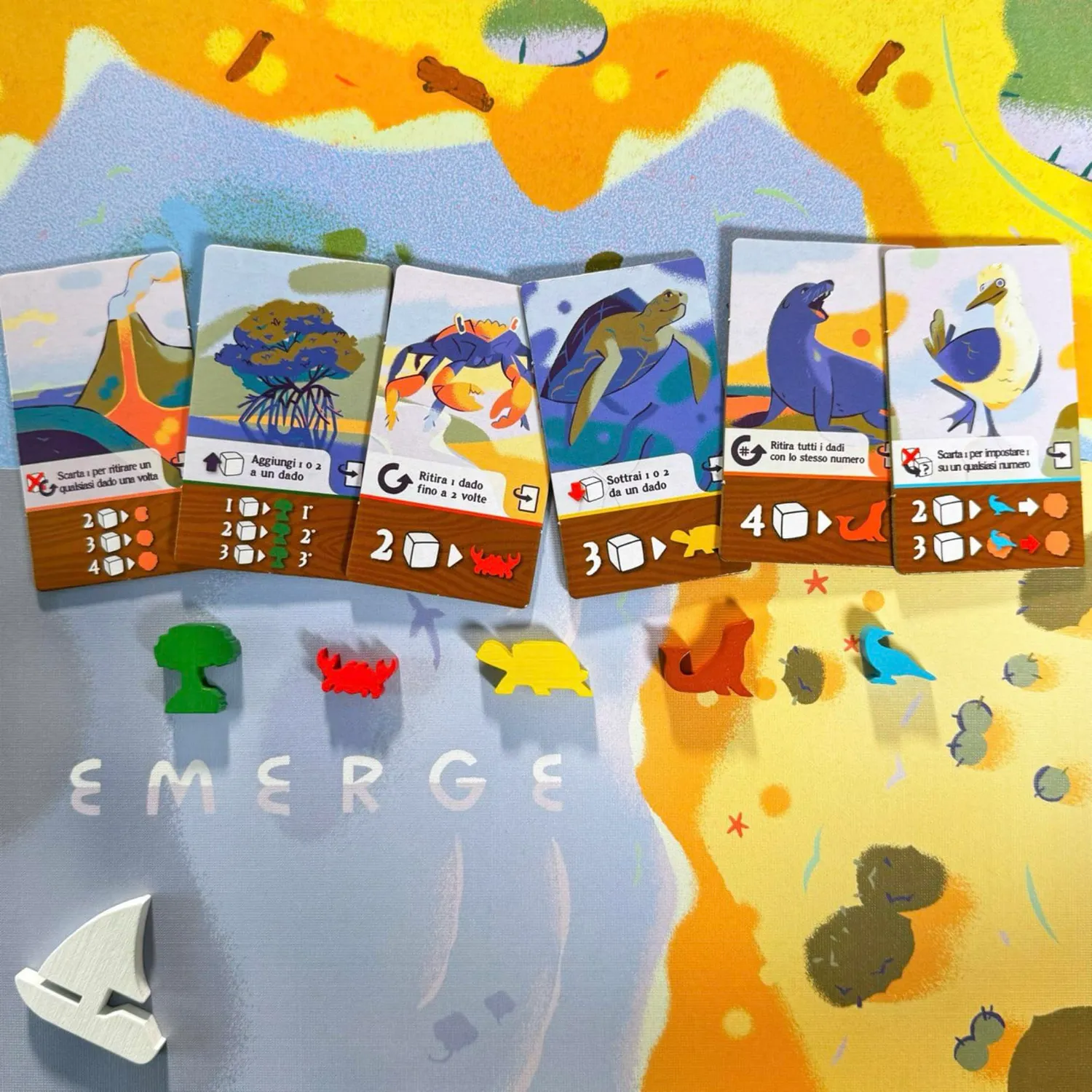 Giochi Uniti Emerge GU781 gioco da tavolo edizione italiana 2-4 giocatori