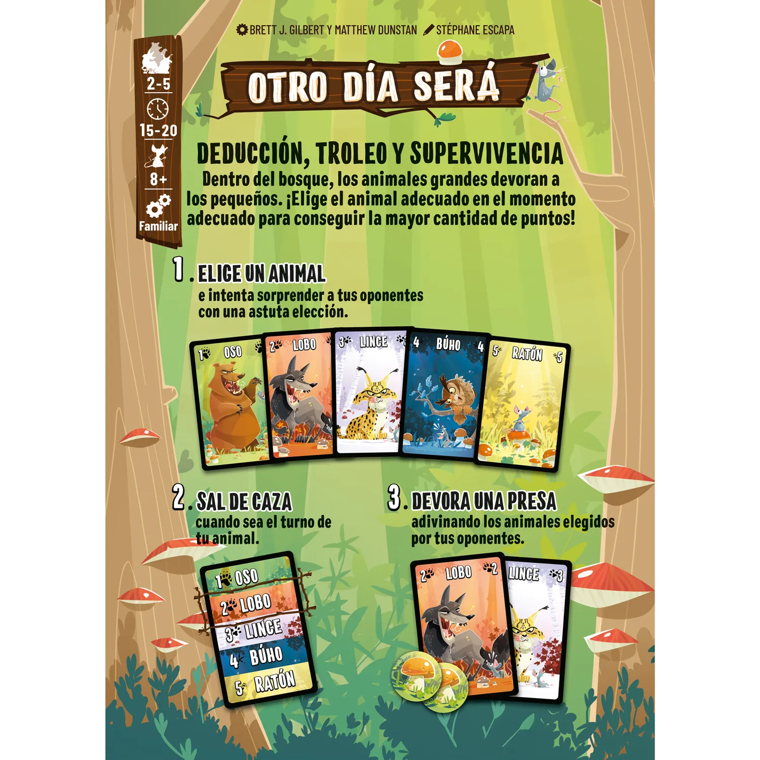 SD Games Otro Dia Sera gioco di carte deduzione