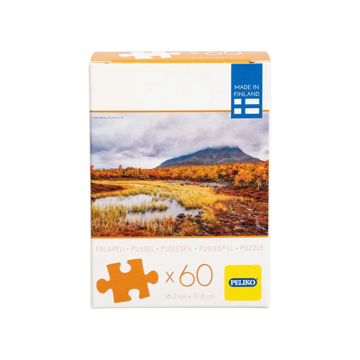 Peliko Saana mini puzzle 60 pezzi Lapponia