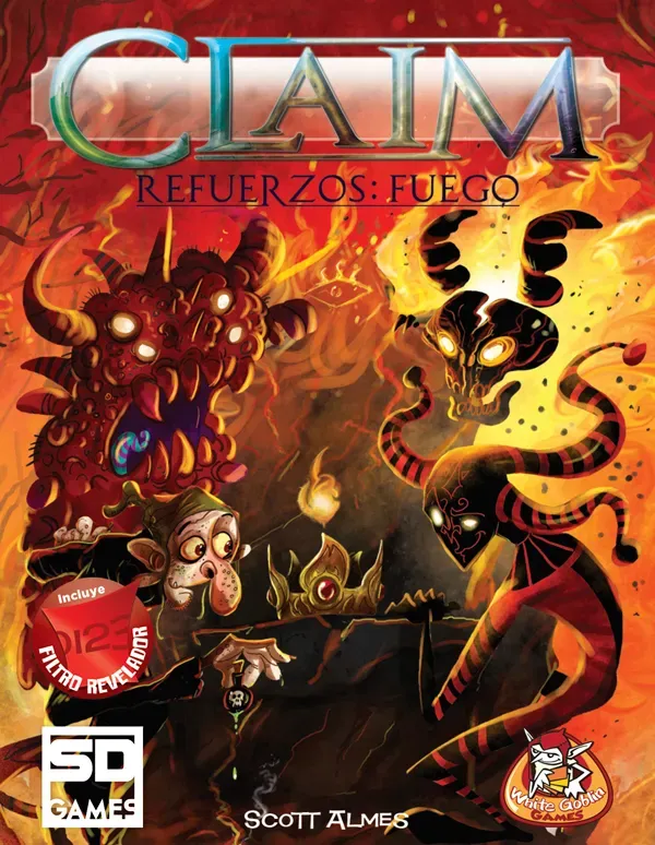 SD Games Claim Refuerzos Fuego espansione carte fuoco