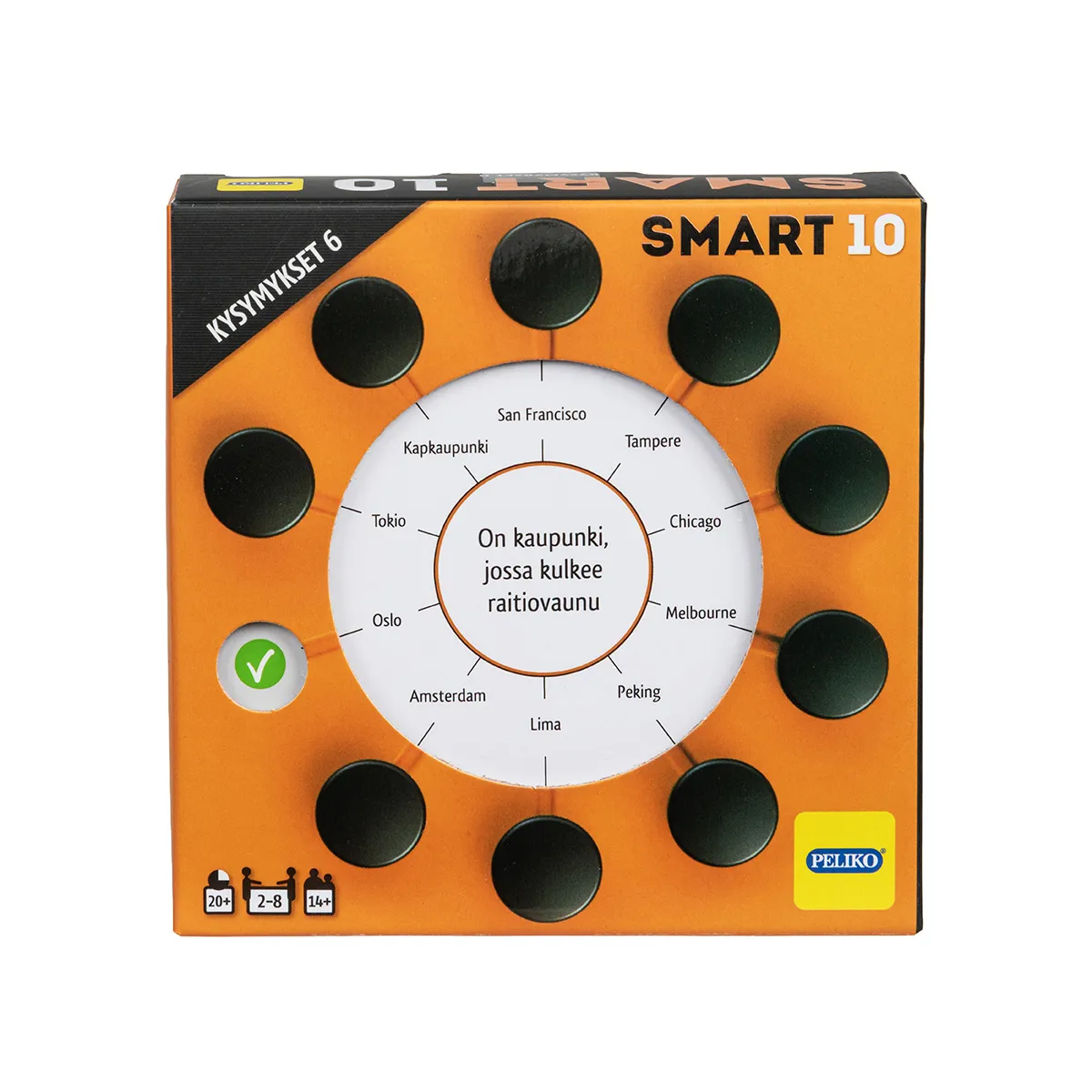 Peliko SMART10 Kysymykset 6 quiz 100 carte cultura generale