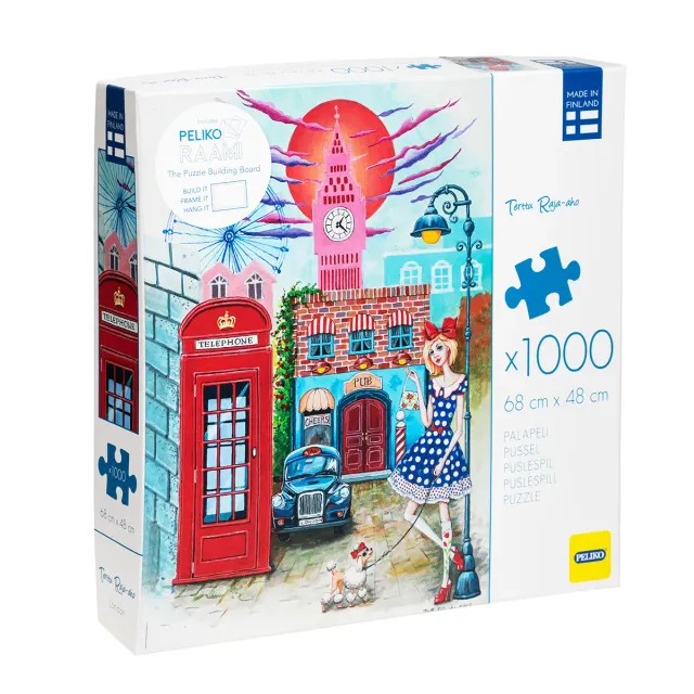 Peliko Terttu Raja-aho Lontoo puzzle 1000 pezzi 68x48