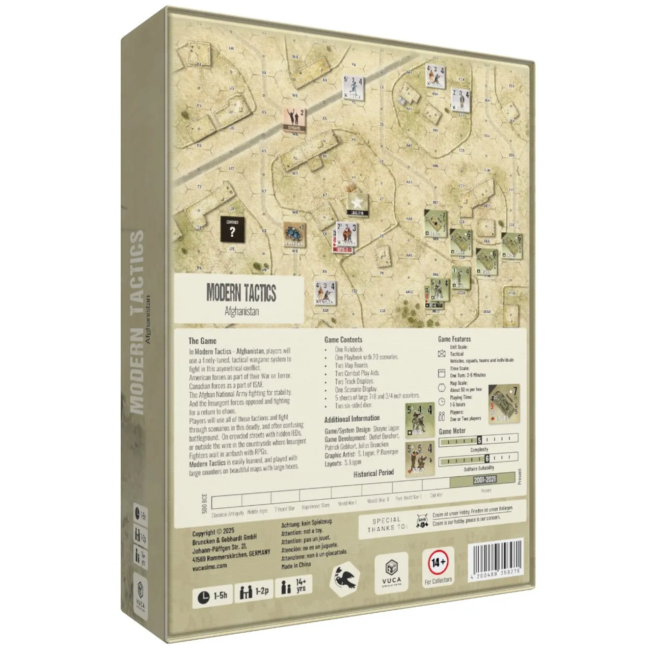 VUCA Simulations Modern Tactics #1 Afghanistan wargame tattico