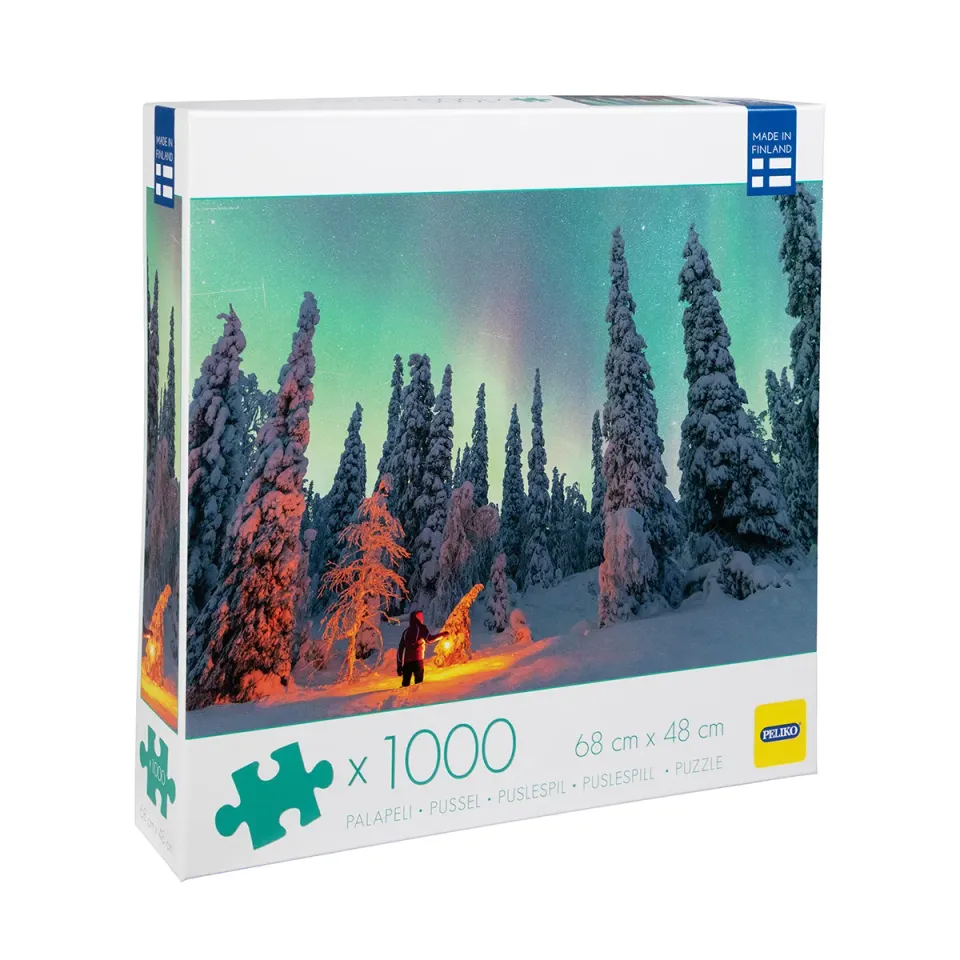 Peliko Revontulet puzzle 1000 pezzi aurora boreale