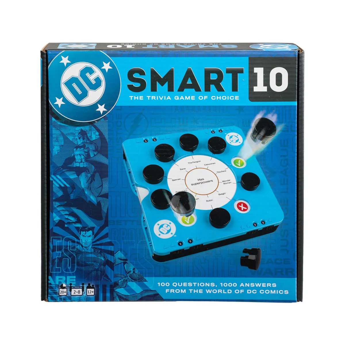 Peliko Smart10 DC Comics gioco quiz inglese