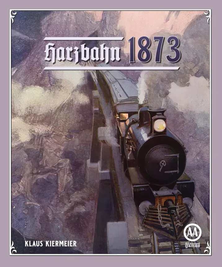 All-Aboard Games Harzbahn 1873 gioco da tavolo ferroviario