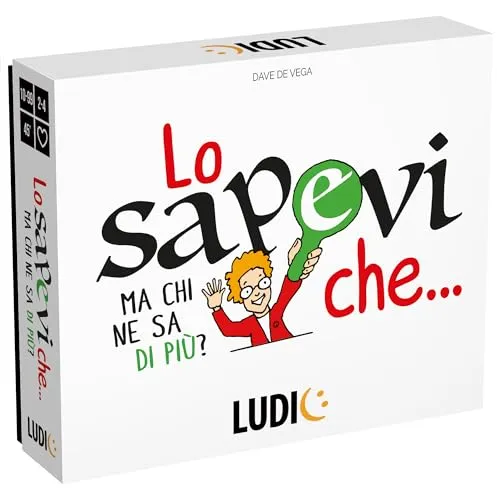 Ludic Lo Sapevi Che IT59100 gioco quiz 2-4 giocatori curiosità