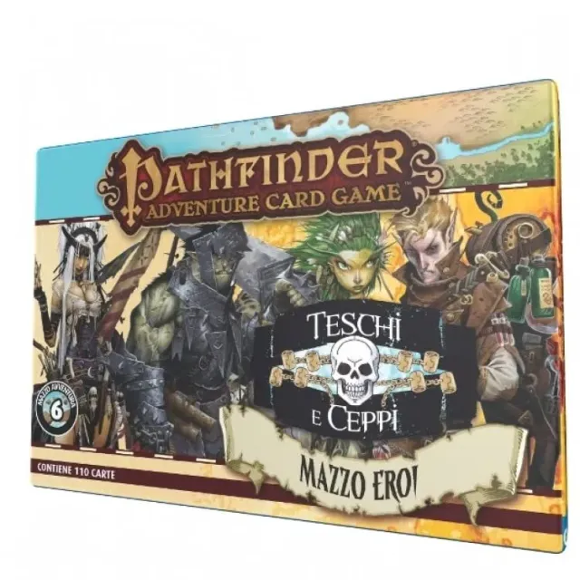 Giochi Uniti Pathfinder Teschi e Ceppi mazzo eroi