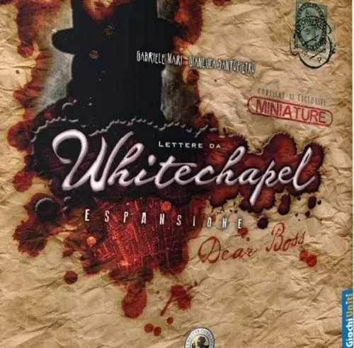 Giochi Uniti Lettere da Whitechapel Dear Boss espansione italiano