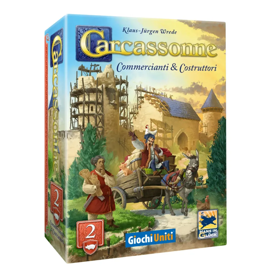 Giochi Uniti Carcassonne Commercianti e Costruttori 2 espansione