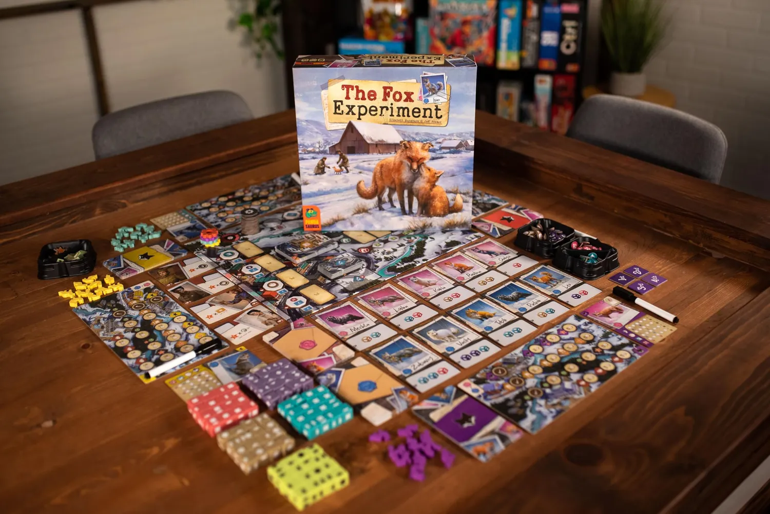 Giochi Uniti The Fox Experiment GU810 gioco da tavolo edizione italiana