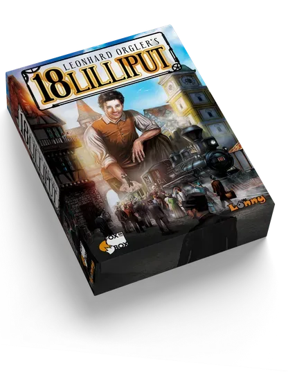 All-Aboard Games 18Lilliput gioco da tavolo micro 18XX compatto
