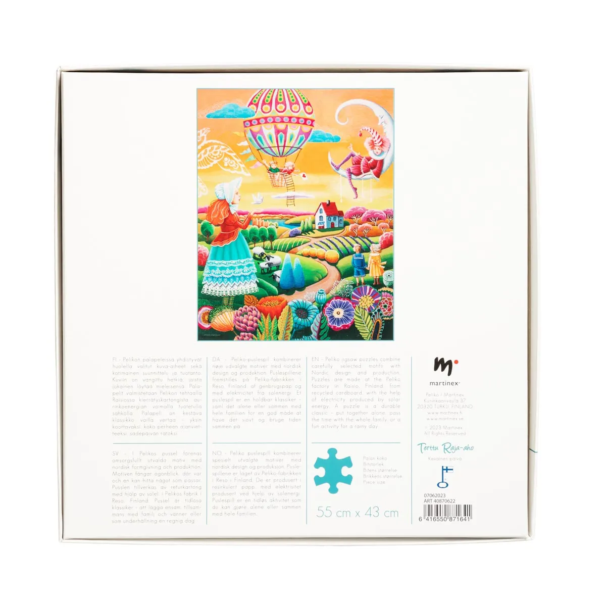 Peliko Raja-aho puzzle 750 pezzi primaverile