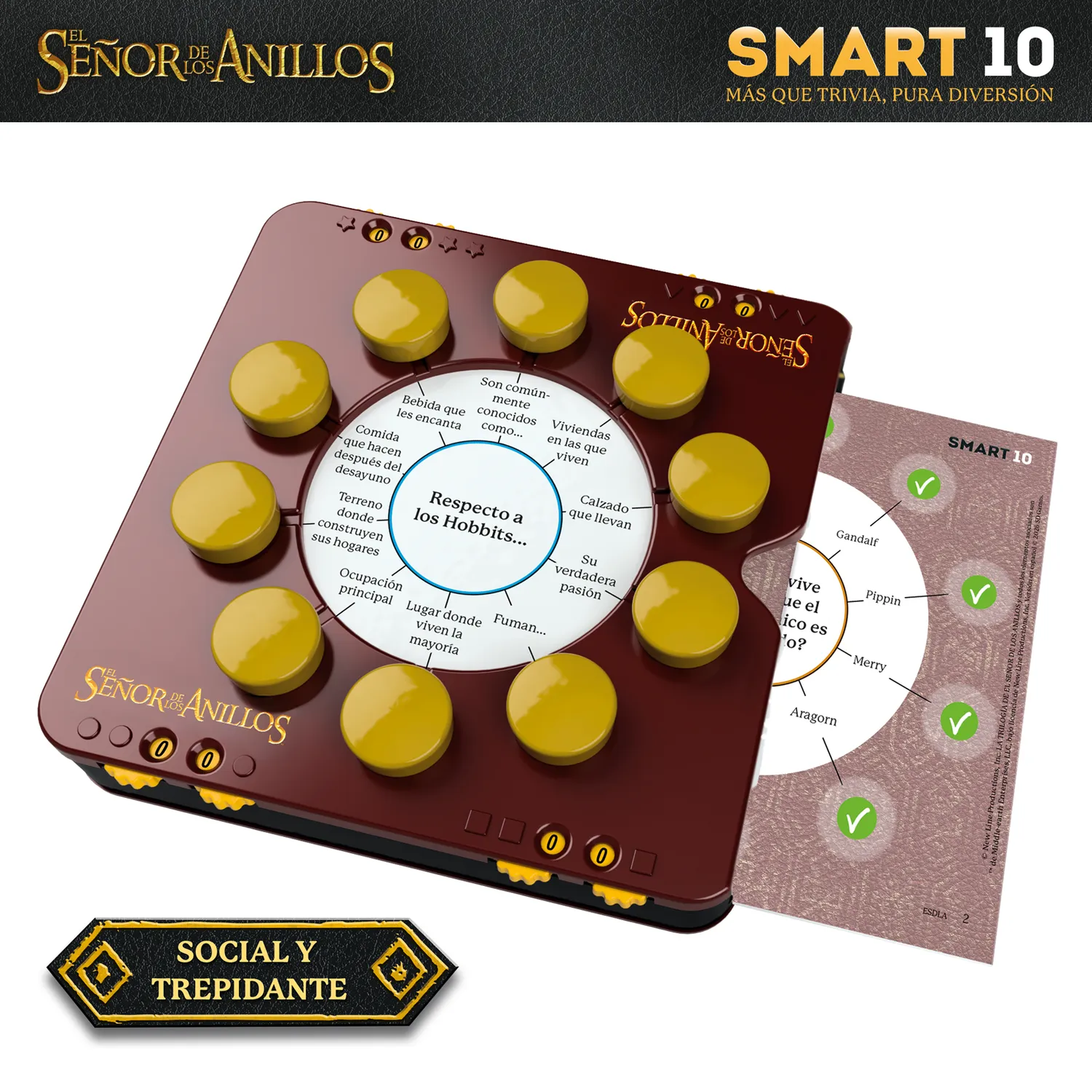 SD Games Smart 10 Signore Anelli quiz 100 domande