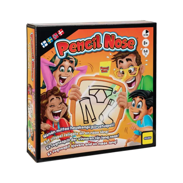 Peliko Pencil Nose gioco da disegno col naso per famiglia